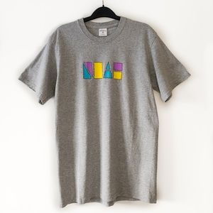 NOAH | Heather Grey Graphic Tee